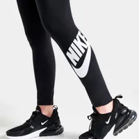 Nike Sportswear Women's Essential High-Rise Tights Black / White