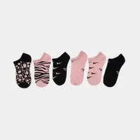 Nike Kids’ Lightweight No Show Socks (6 Pack) / Multi