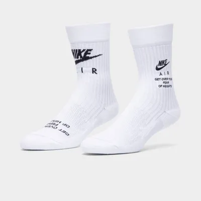 Nike SNEAKR Sox Crew Socks White / Black
