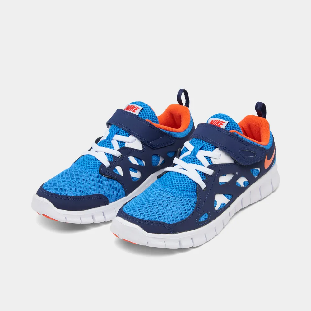 Nike Free Run 2 PS Light Photo Blue / Orange - Midnight Navy