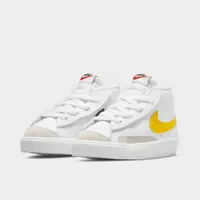 Nike Blazer Mid �77 TD White / Pecan - Vivid Sulfur