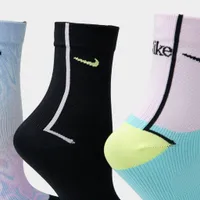 Nike Women’s Everyday Plus Lightweight Training Ankle Socks (3 Pack) / Multi-colour