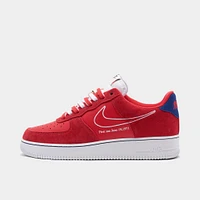 Nike Air Force 1 '07 LV8 University Red / White - Royal Blue