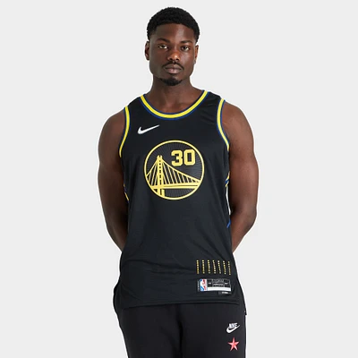 Nike Stephen Curry Golden State Warriors City Edition Jersey '21 / Black