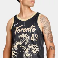 Nike Pascal Siakam Toronto Raptors City Edition Jersey ‘21 Black / Club Gold