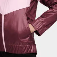Nike Sportswear Junior Girls’ Windrunner Jacket Pink Foam / Dark Beetroot - White