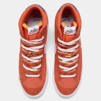 Nike Blazer Mid ’77 Orange / White - Deep Royal Blue