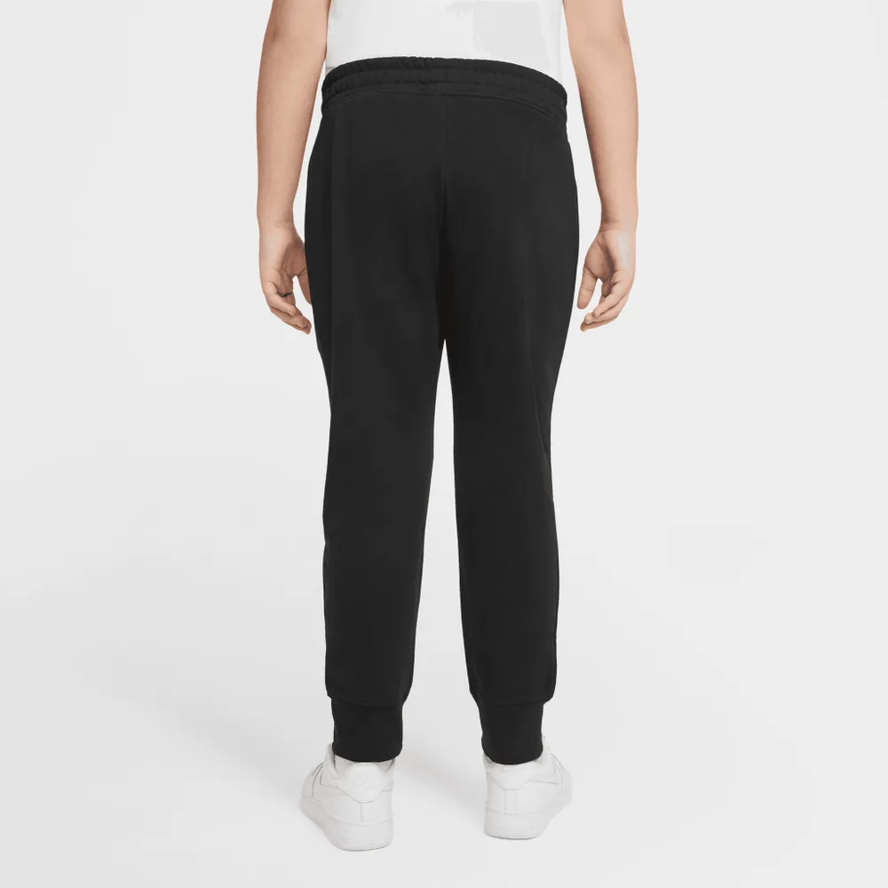 Nike Junior Girls’ Sportswear Club French Terry Pants Black / White