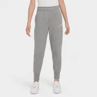 Nike Junior Girls’ Sportswear Club French Terry Pants Carbon Heather / Elemental Pink