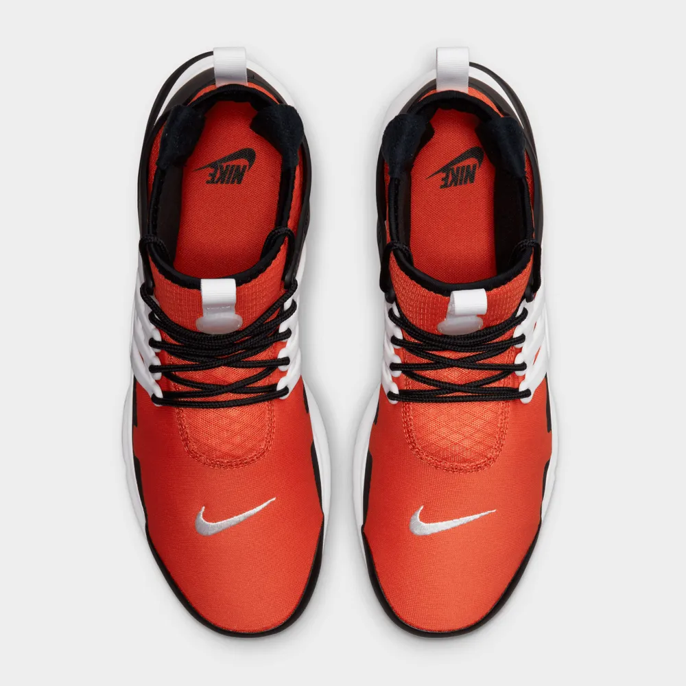 Nike Air Presto Mid Utility Orange / Black - White