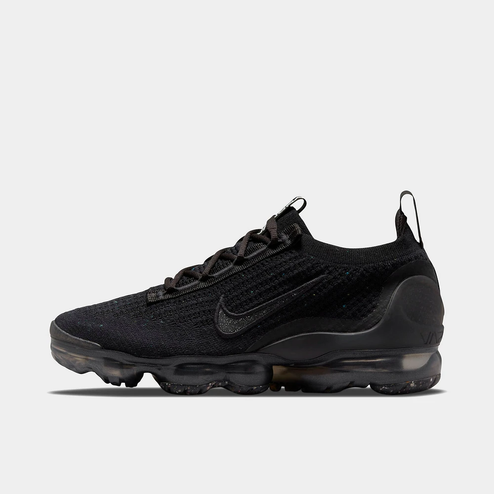 Nike Women's Vapormax 2021 Flyknit Black / - Metallic Silver