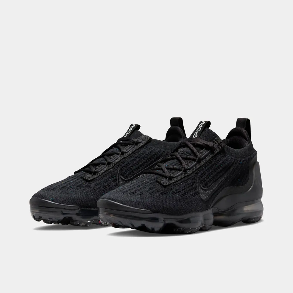 Nike Women’s Air Vapormax 2021 Flyknit Black / - Metallic Silver