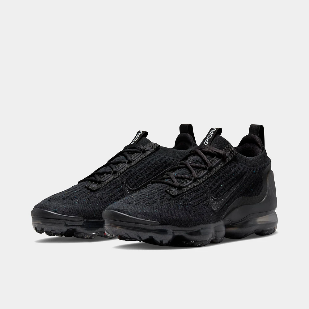 Nike Women's Vapormax 2021 Flyknit Black / - Metallic Silver