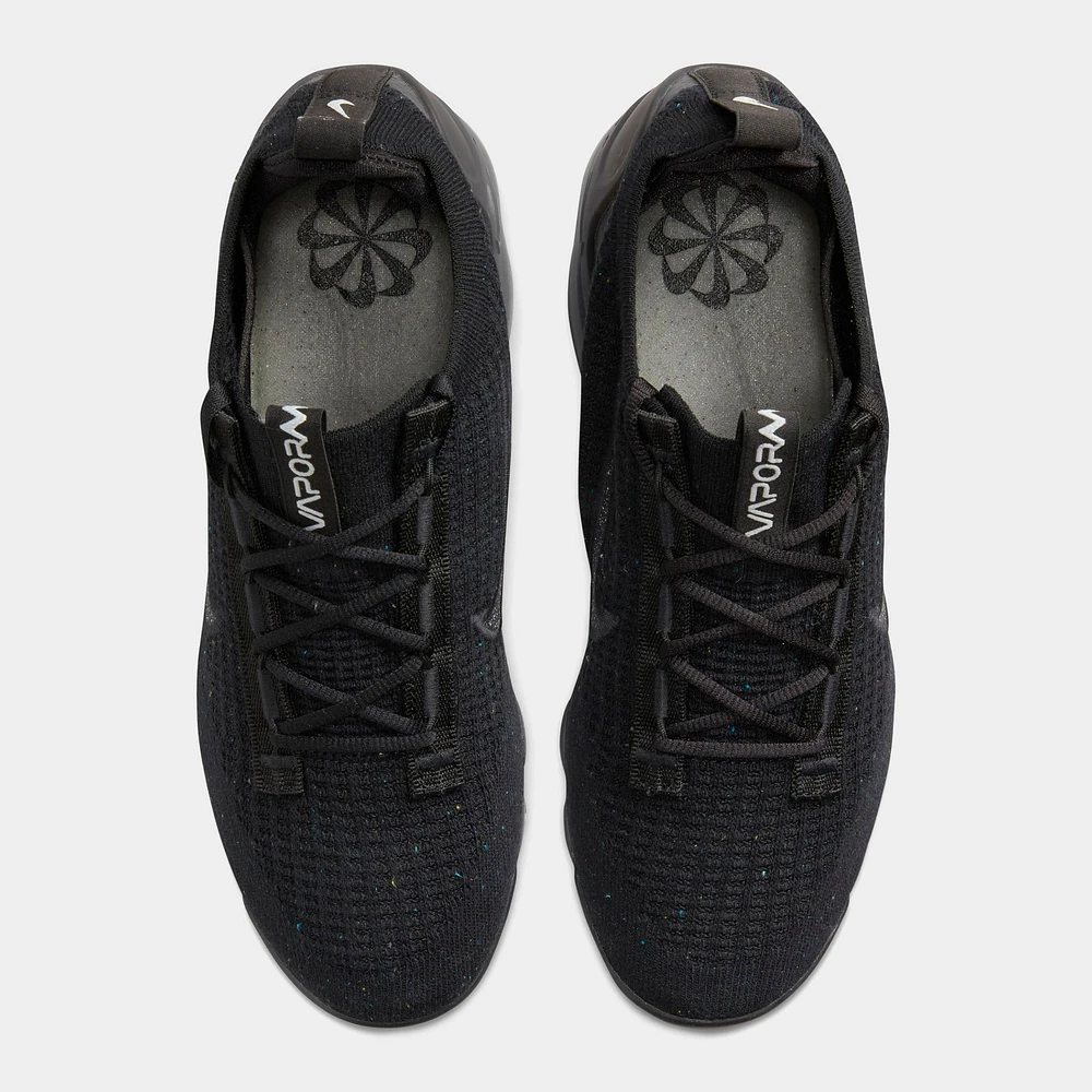 Nike Women's Vapormax 2021 Flyknit Black / - Metallic Silver