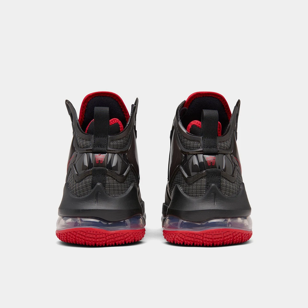 Nike LeBron 19 GS Black / - University Red