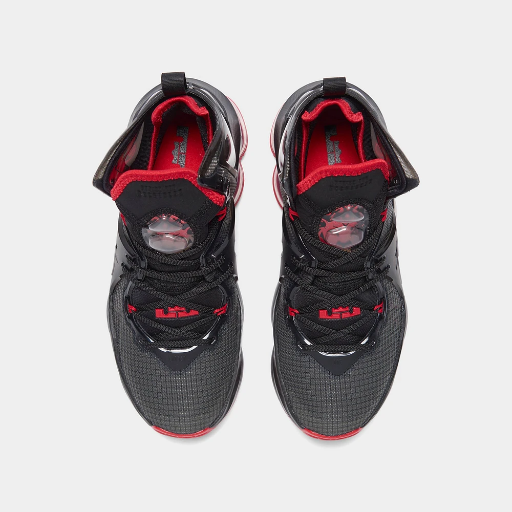 Nike LeBron 19 GS Black / - University Red