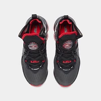 Nike LeBron 19 GS Black / - University Red
