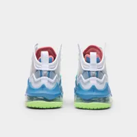 Nike LeBron 19 GS Dutch Blue / Pomegranate - Lime Glow