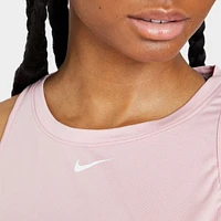 Nike Women's Dri-FIT One Standard Fit Tank Pink Glaze / White