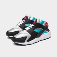 Nike Air Huarache Black / Lethal Pink - New Emerald