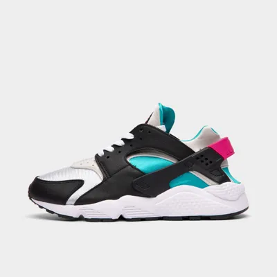 Nike Air Huarache Black / Lethal Pink - New Emerald