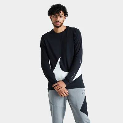 Nike Sportswear Graphic Long Sleeve T-shirt / Black
