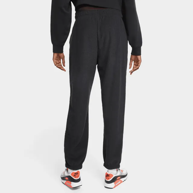 Nike Women's Sportswear Essentials Plush High-Rise Joggers Black / Whi