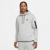 Nike Sportswear Tech Fleece Pullover Hoodie Dk Grey Heather / Black