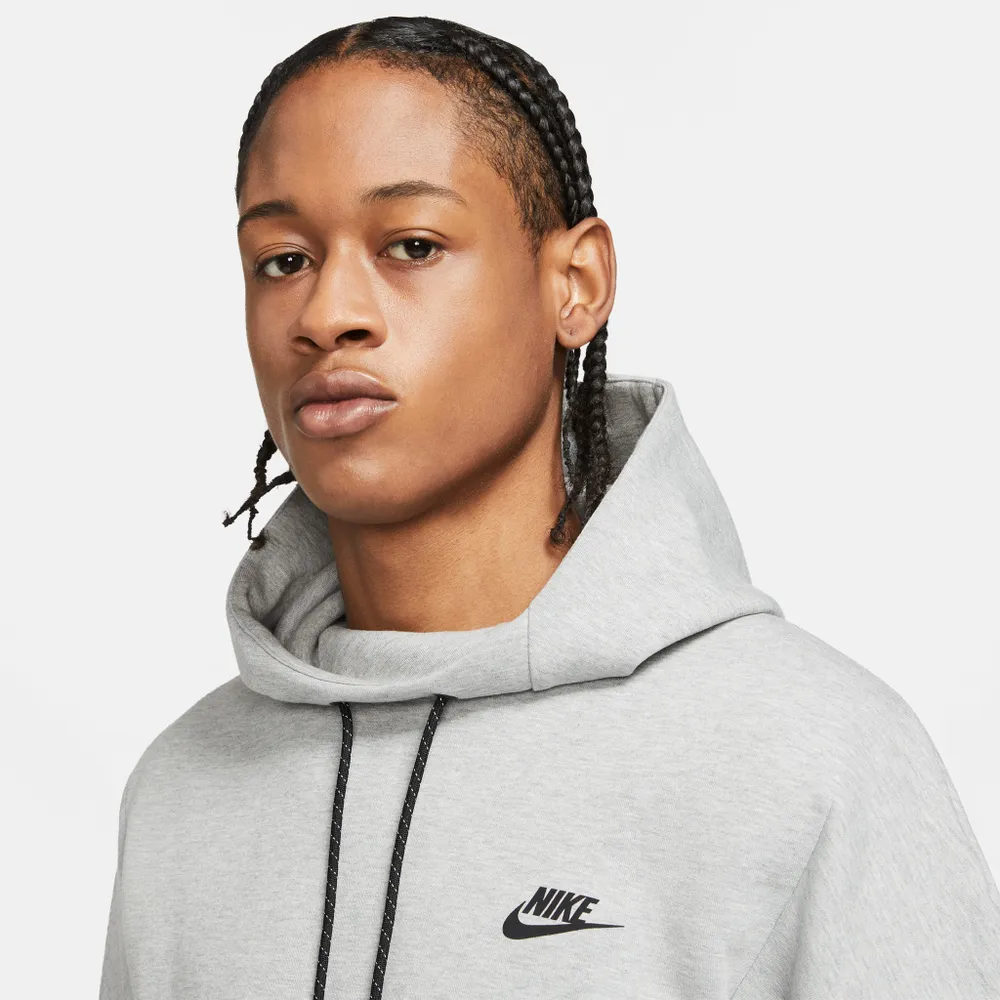 Nike Sportswear Tech Fleece Pullover Hoodie Dk Grey Heather / Black