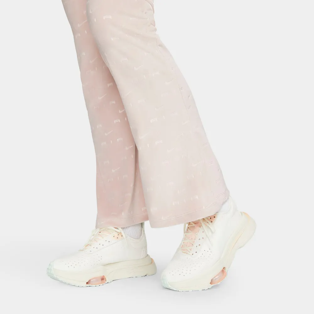 Nike Air Women’s Velour Mid-Rise Pants Bronze Pink Oxford / White