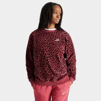 Nike Sportswear Women’s Fleece Crewneck / Cedar Red