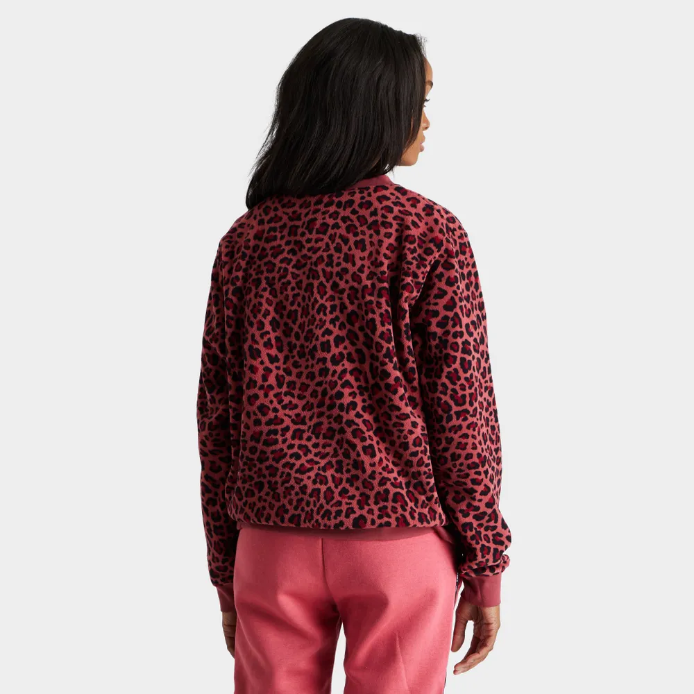 Nike Sportswear Women’s Fleece Crewneck / Cedar Red