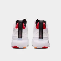 Jordan 37 GS White / True Red - Light Silver