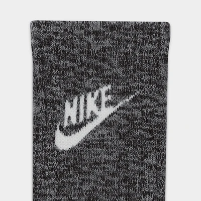 Nike Everyday Plus Cushioned Crew Socks (2 Pack) Black / White