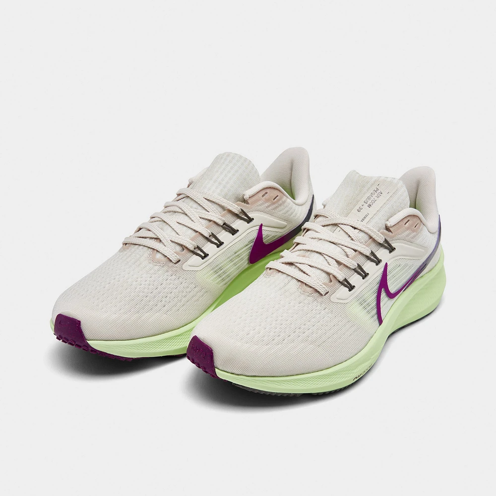 Nike Women's Air Zoom Pegasus 39 Light Orewood Brown / Red Plum - Sail