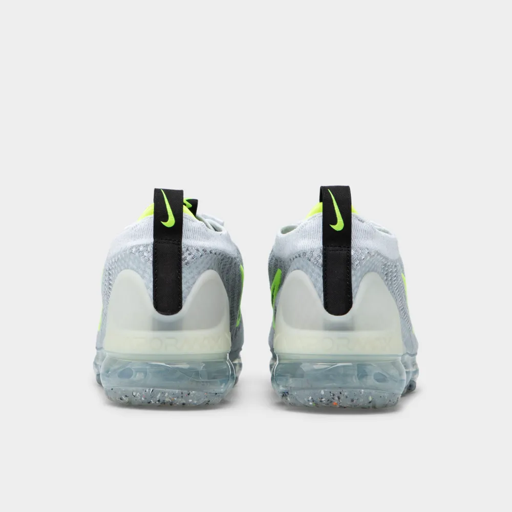 Nike VaporMax 2021 Flyknit Wolf Grey / White - Volt