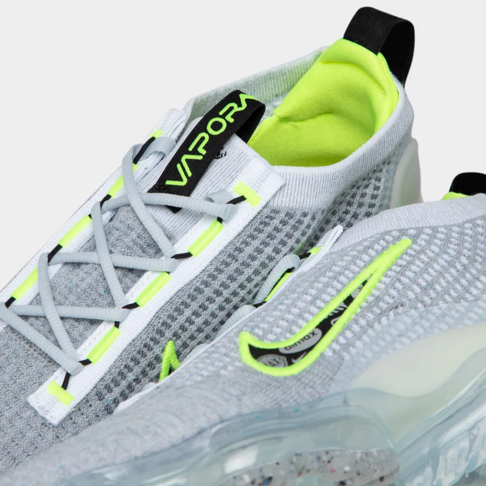 Nike VaporMax 2021 Flyknit Wolf Grey / White - Volt