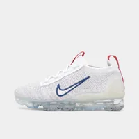 Nike Women’s Air VaporMax 2021 Flyknit Photon Dust / Midnight Navy - Mystic Hibiscus