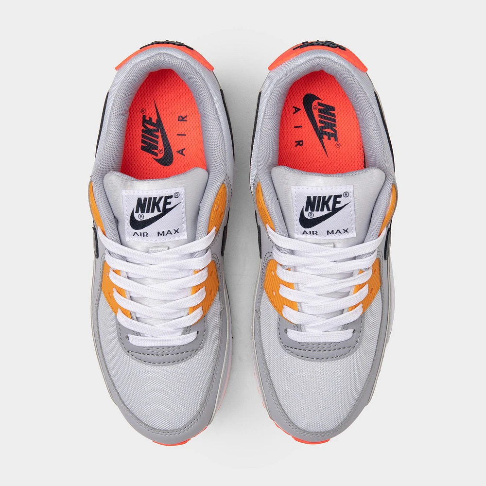 Nike Women's Air Max 90 Pure Platinum / Armory Navy - Wolf Grey