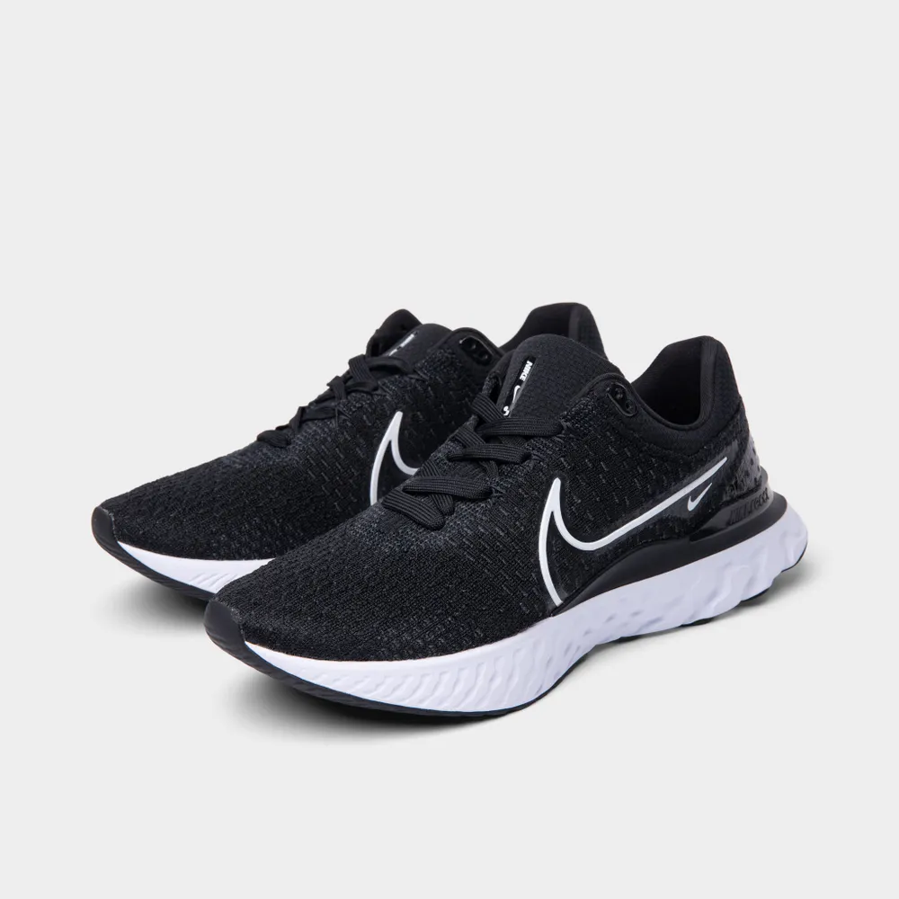 Nike React Infinity Run Flyknit 3 Black / White