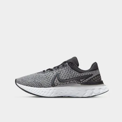 Nike React Infinity Run Flyknit 3 Black / Dk Smoke Grey - Fog