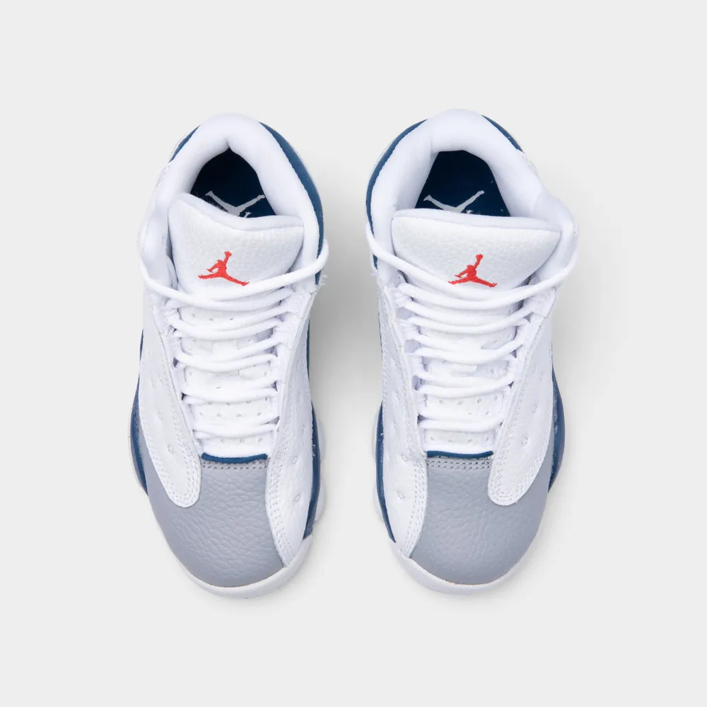 Jordan 13 Retro PS White / Fore Red - French Blue