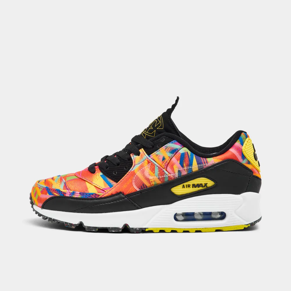 Nike Air Max 90 Multi / Fire Pink - Black