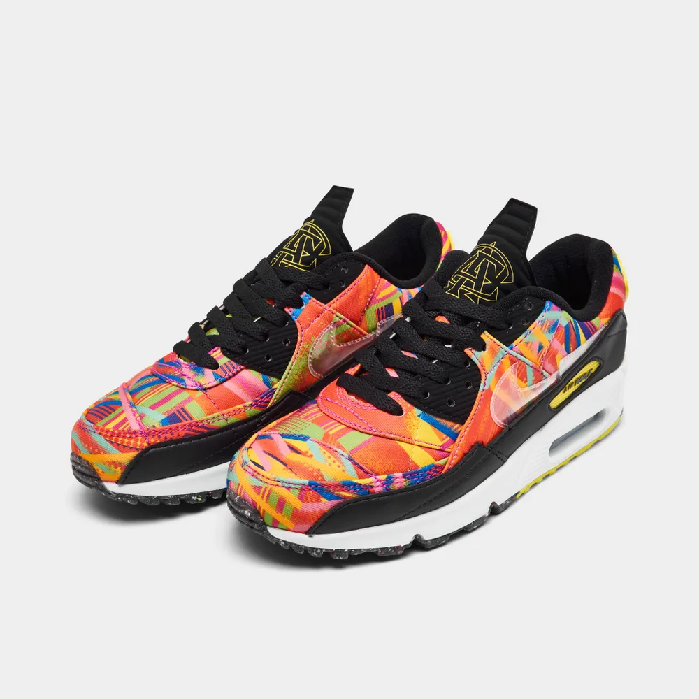 Nike Air Max 90 Multi / Fire Pink - Black