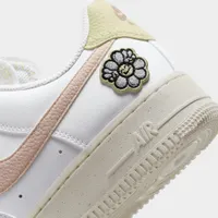 Nike Women’s Air Force 1 ‘07 SE White / Pink Oxford - Boarder Blue