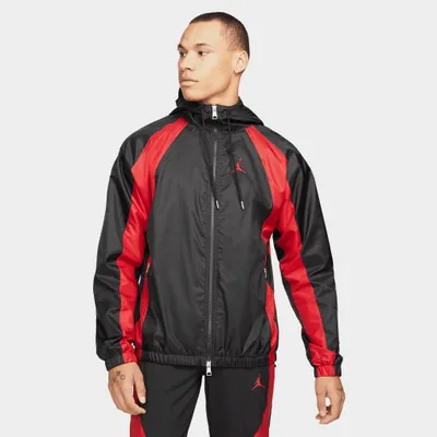 Jordan Essentials Woven Jacket Black / Gym Red