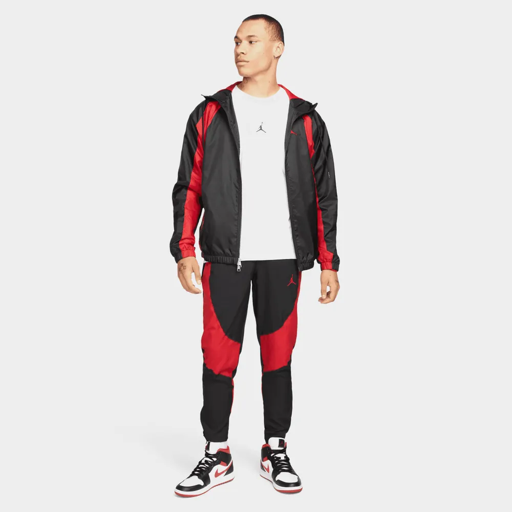 Jordan Essentials Woven Jacket Black / Gym Red