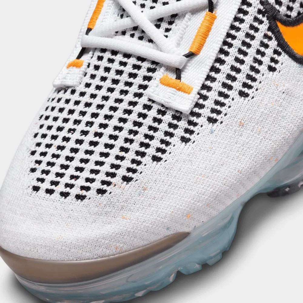 Nike Air VaporMax 2021 Flyknit White / Kumquat - Black