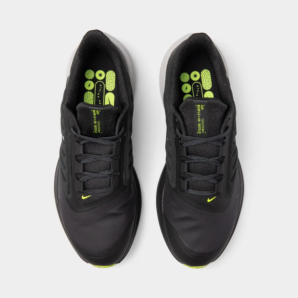 Nike Air Winflo 9 Shield Black / White - Dark Smoke Grey