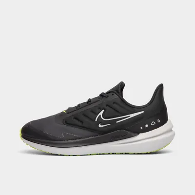 Nike Air Winflo 9 Shield Black / White - Dark Smoke Grey